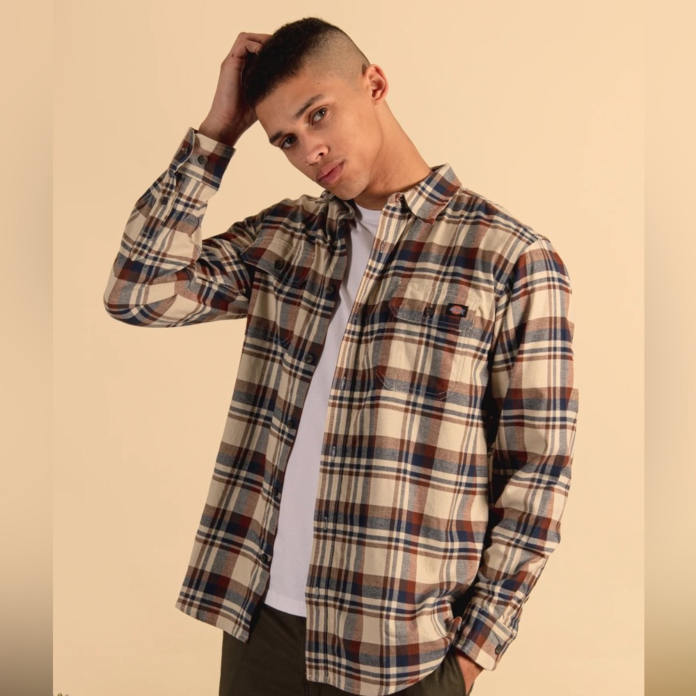 Dickies Flex Long Sleeve Flannel
